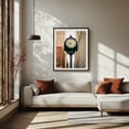 thumbnail image 2 of Tulsa Centennial Clock 01 - Tulsa Oklahoma Photography Black Framed Wall Art Print 16 x 20 inches, 2 of 4