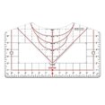 thumbnail image 1 of LCXmlly Sewing Ruler Convenient Sewing Ruler Acrylic Quilting Guide Ruler Household Supplies, 1 of 5