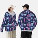 thumbnail image 4 of Balery Wine Glasses And Cocktails Sudadera ligera de manga larga con capucha y protección solar UPF 50+ para hombre y mujer, ideal para pesca y running-Medium, 4 of 7