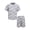 White/ Blue, variant on Ben Sherman Clothes Boys’ 2-Piece Rayon-Linen Cabana Short Outfit Set – Includes Short Sleeve Button-Down Shirt & Shorts, Comfortable Summer Clothing for Baby, Toddler & Big Boys Sizes (12M-14)