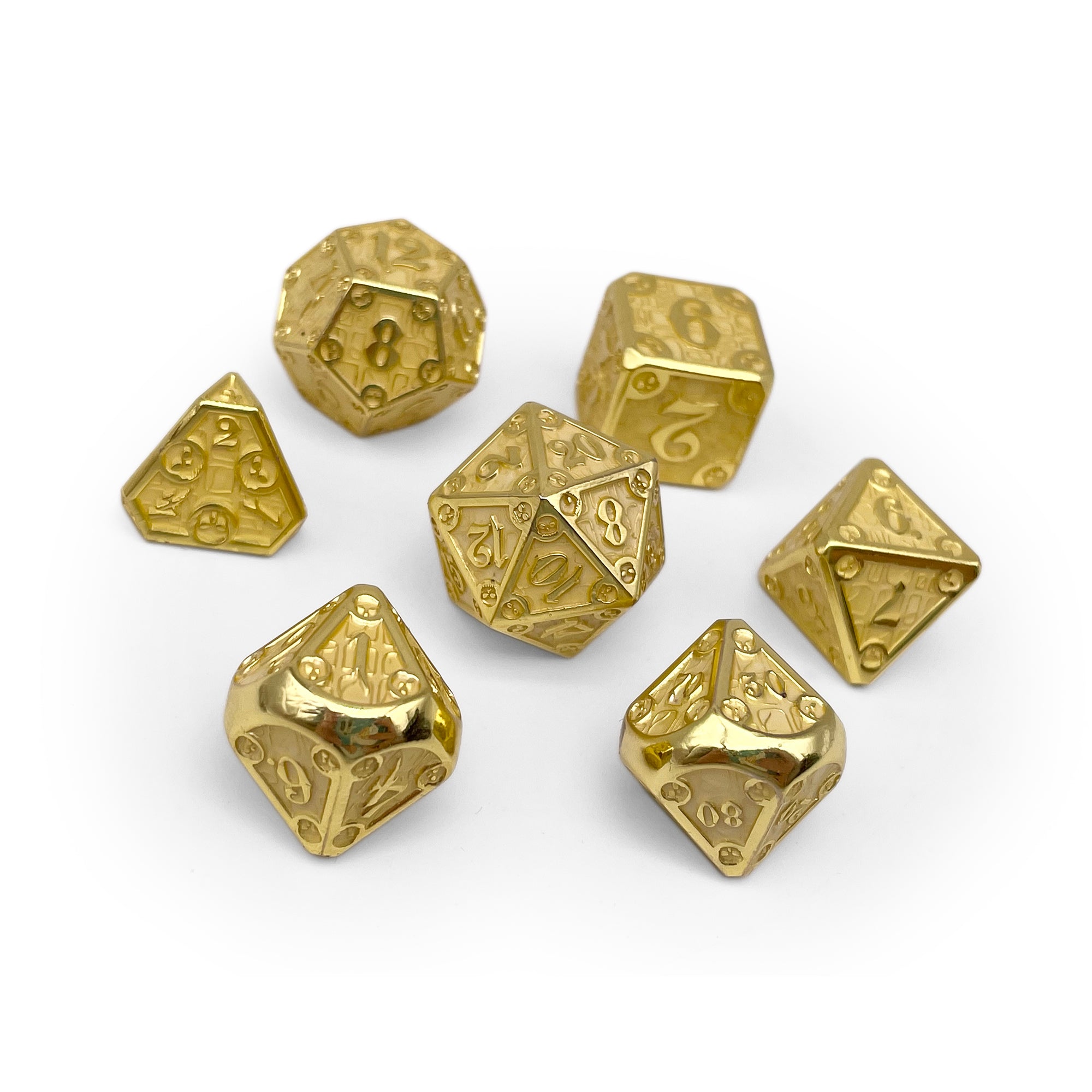 DnD Dice | Dungeon Delve - Enchanted Parchment | Norse Foundry