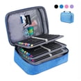 thumbnail image 1 of Estuche Para Lapices 72 Ranuras Lapiceras Organizadoras Modelo Azul, 1 of 4