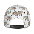 thumbnail image 3 of Lsque Indian Elephant Baseball Cap Trucker Low Profile Hat Golf Dad Hat Adjustable Original Classic Unconstructed Plain Cap Men Women, 3 of 9