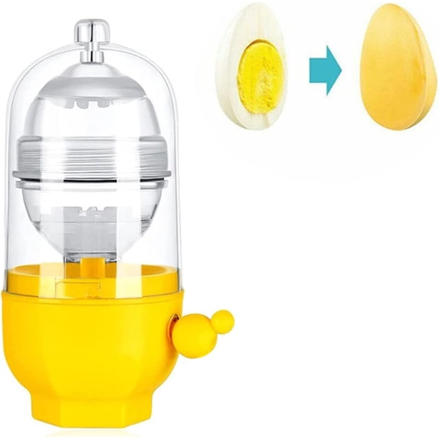 Batidora Manual de yemas TUNC para hacer huevos dorados con cortador de huevos Sencillez