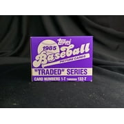 1985 Topps Baseball Picture Cards "Traded" Series