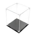 thumbnail image 3 of Colcolo Acrylic Display Case Assemble Display Box Countertop Box Clear Acrylic Display Box for Collectibles Toys Action Figures Dolls L, 3 of 8