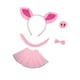 thumbnail image 4 of Disfraz de cerdo, ideal para Halloween, carnaval, fiestas y representaciones teatrales. Falda de tul con estrellas, 4 of 7