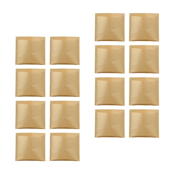 100Pcs Baking Package Food Packing Bags Disposable Kraft Wax Paper Sandwich Bags