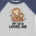thumbnail image 4 of Inktastic My Lola Loves Me Boys or Girls Baby Bodysuit, 4 of 5