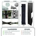 thumbnail image 6 of KAMPKEEPER 10x10 Pop Up Canopy Tent with 2 Sidewalls, Portable Outdoor Sun Shade, White, 6 of 8