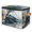 Multicolor 1, variant on ADECORIVY Vintage Watercolor Peony Flowers Storage Bin with Lid, Decorative Storage Boxes Cube for Shelves, Foldable Storage Baskets Closet Clothes Organizer with Handles