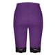 thumbnail image 4 of Karight Plus Size Slip Shorts for Women Soft Modal Short Leggings Lace Shorts Under Dresses Mid Thigh Leggings Pants, 4 of 4