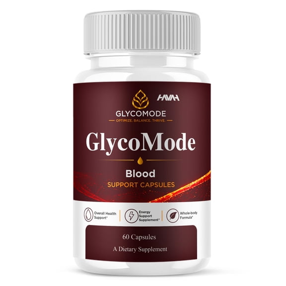 GlycoMode Blood Support, Glyco Mode Wellness Supplement (60 Capsules)