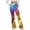2-17-Multicolor, variant on SELONE Bootcut Leggings for Women Plus Size Gym Leggings Full Length Summer Pants Curvy Casual Long Flare Vacation Pants Yoga Multicolor S Breathable Beach Pants (Non Shiny Design Only Prints)
