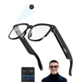 thumbnail image 1 of Gafas inteligentes MNVOEQ con cámara 4K, audio Bluetooth e IA, 1 of 9