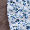 thumbnail image 5 of MEZZALL Toddler Girls Flutter Sleeve Floral Dress Sundress Spring Summer Casual Comfortable Outfits, Blue, 3-4 Years, 5 of 6