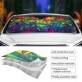 thumbnail image 4 of Kdxio Pride Rainbow Print Front Windshield Sun Shade,Folding Auto Sunshade for Car Truck SUV-Small, 4 of 7