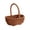 5.11 Inch, variant on Handmade Imitation Rattan Flower Basket, Gift Basket For Fresh Flower Arrangement, Retro Woven Storage Container For Home Garden Decoration 5.11 Inch