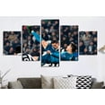 thumbnail image 2 of 5 Cuadros Decorativos Cristiano Ronaldo Chilena Canvas Listo Para Colgar 150x84cm Jungle Art Impresion Tela Arte, 2 of 7
