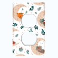 thumbnail image 2 of Metal Light Switch Plate Cover Festive Sleepy Santa Helpers Dreamy Moon XMS007, 2 of 13