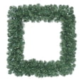 thumbnail image 2 of Vickerman 30" Oregon Fir Artificial Christmas Square Wreath, Unlit, 2 of 2
