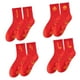 thumbnail image 2 of Calcetines de Media Pantorrilla jinwen 4x Calcetines Rojos Deportivos Ligeros de Algodón para Fiesta de Aniversario Voleibol, 2 of 8