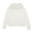 thumbnail image 6 of UrbanFashion Women’s Elegant Cowl Collar Knit Sweater Casual Stylish Pullover Top, 6 of 7