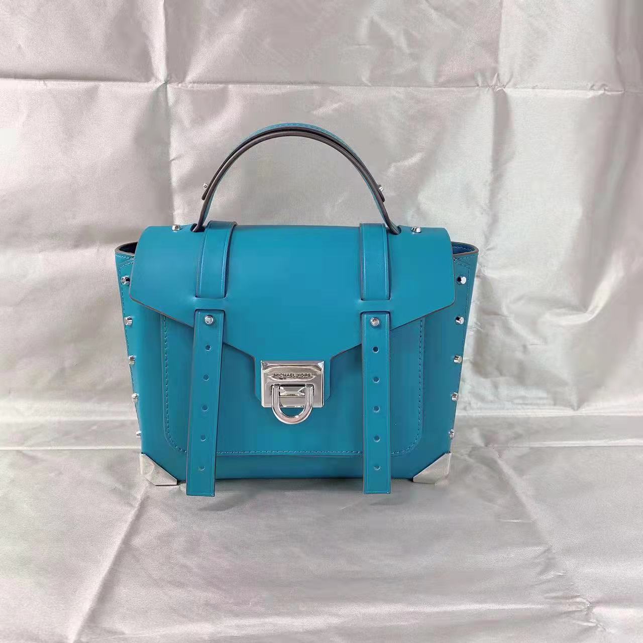 manhattan medium printed logo satchel