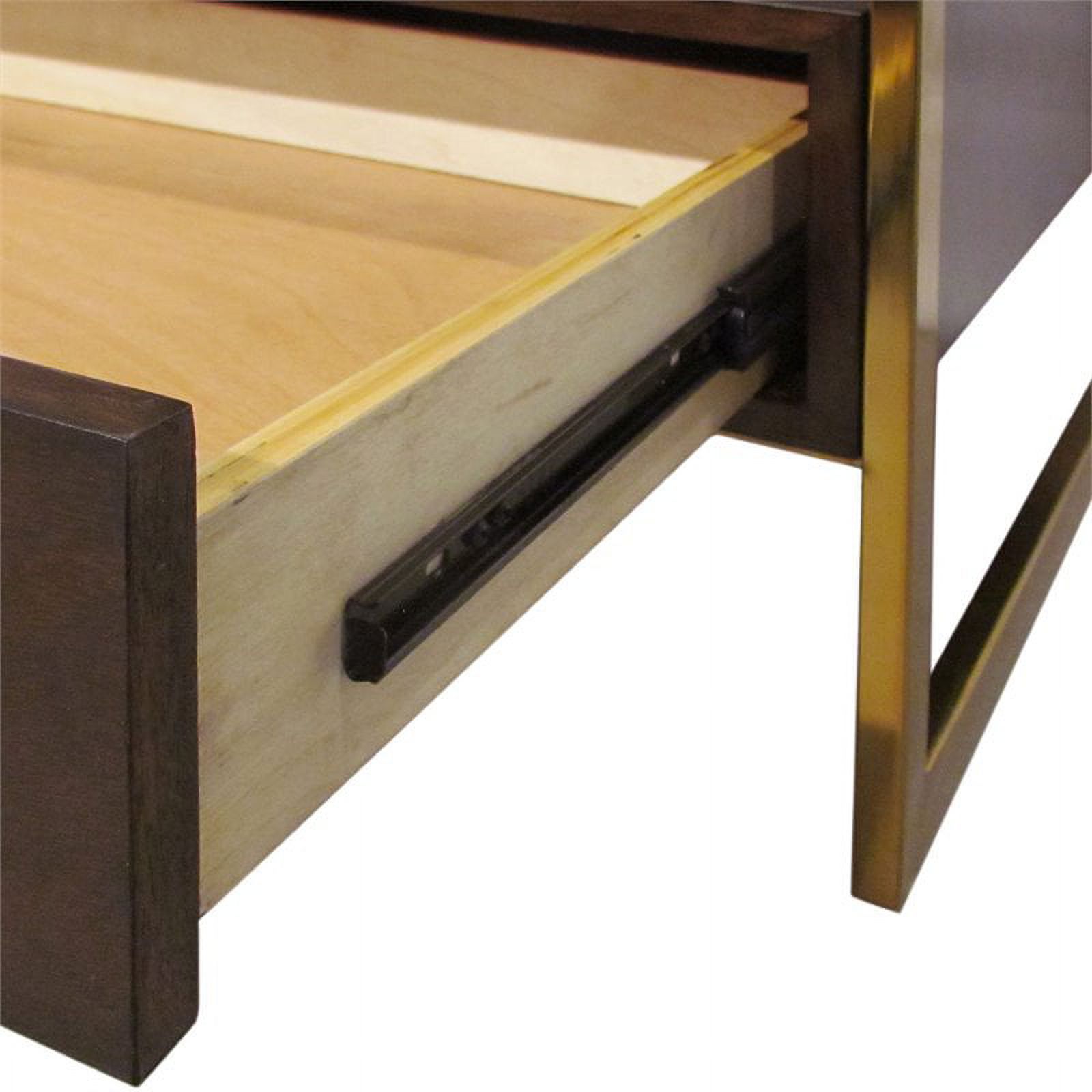 Duette Side Table Rich Nut Brown