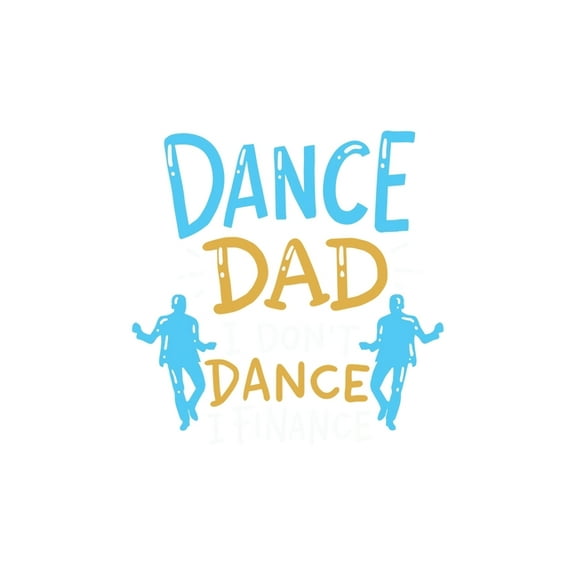 Dance Dad I Don't Dance I Finance: 120 Pages I 6x9 I Graph Paper 5x5 I Funny Performing Arts & Ballet Dancer Gifts, (Paperback)