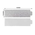 thumbnail image 3 of Efavormart 50 Pack Silver Glitter Paper Napkin Rings, Disposable Napkin Holders - 1.5", 3 of 5