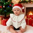 thumbnail image 2 of Glisme Girl Christmas Sweater Round Neck Long Sleeve Knit Cardigan Xmas Pullovers Winter Wear Adorable Clothes, 2 of 9