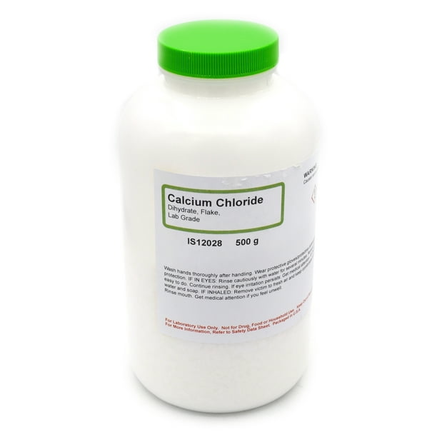 LaboratoryGrade Calcium Chloride Dihydrate Flake, 500g The Curated