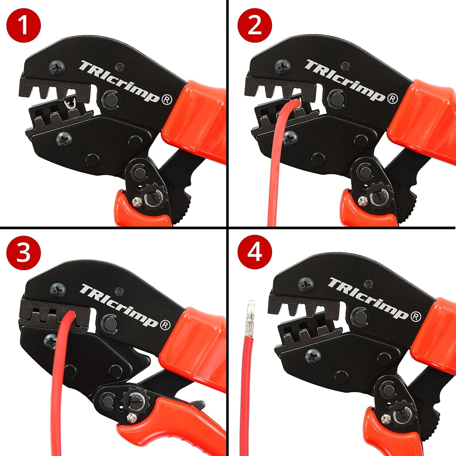 Powerwerx TRIcrimp, the best Powerpole crimping tool for Anderson Powerpole 15, 30 and 45 amp contacts