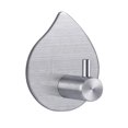 thumbnail image 1 of 4 Piezas Ganchos Adhesivos Ganchos de Pared Autoadhesivos Ganchos de Acero Inoxidable Antióxido Impermeable Sin Perforación para Dormitorio Baño Cocina, 1 of 5