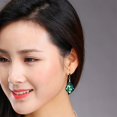 thumbnail image 2 of Colorful Crystal Earrings Color Retention Non-fading Charming For Birthday Valentine\'s Day Gift, 2 of 4