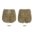 thumbnail image 5 of Picia Leopard Pattern Women's 2 in 1 Athletic Running Shorts High Waisted Workout Casual Gym Sweat Shorts with Comfy Liner Zipper Pockets-Large, 5 of 9