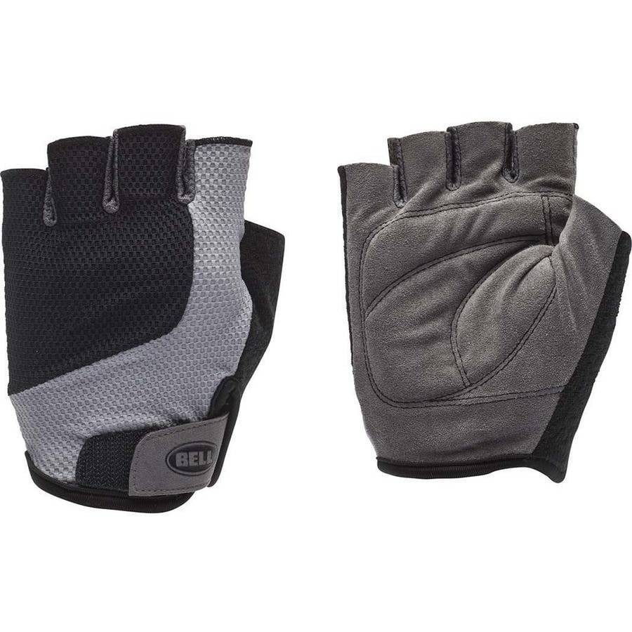 Bell Sports Breeze 300 HalfFinger Cycling Gloves, Black/Gray