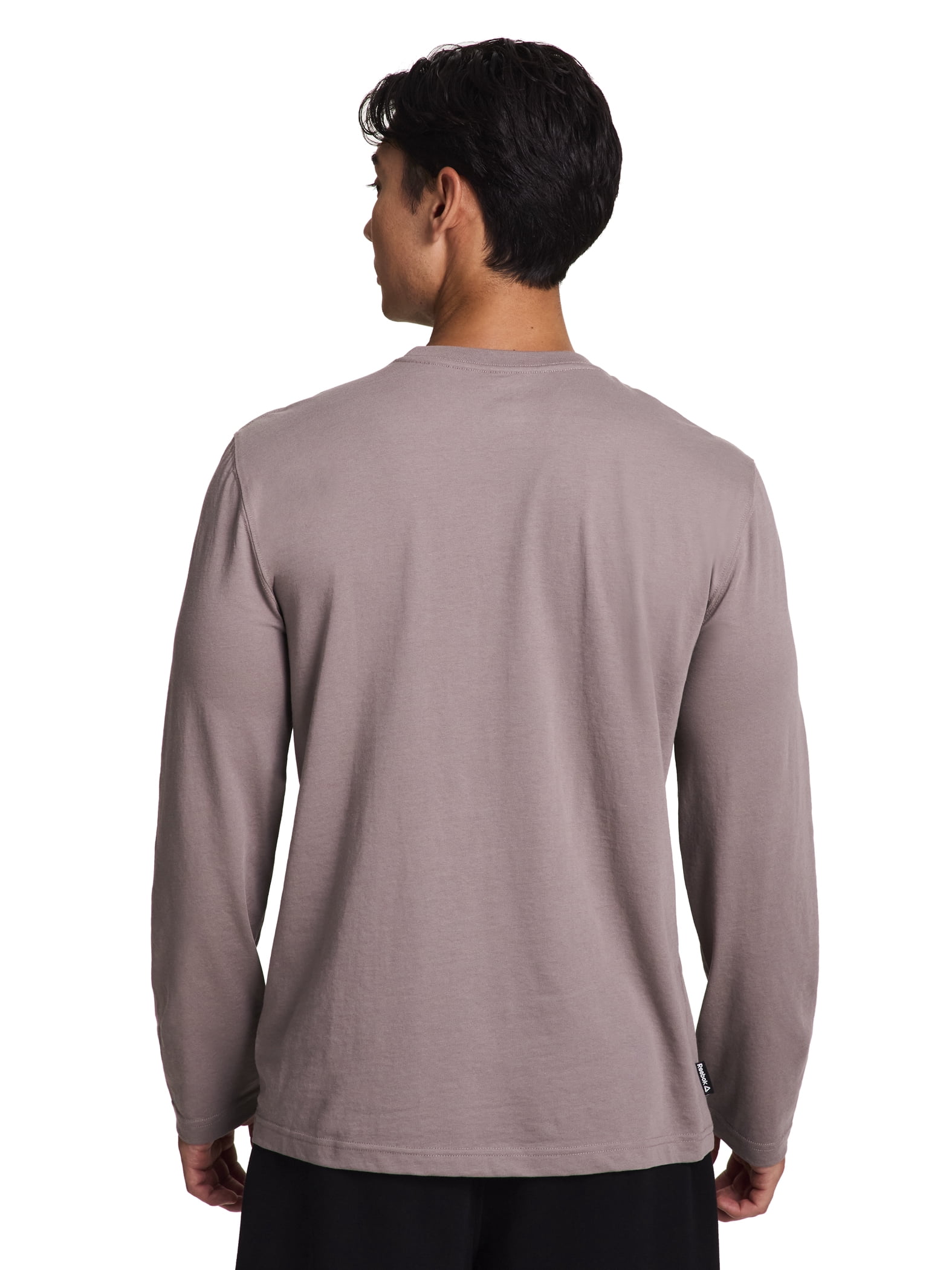 Reebok Men's and Big Men's Core Graphic Long Sleeve Top, Sizes XS-5XL