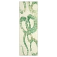 thumbnail image 2 of HOMERRY Kitchen Runner Rug 2' x 6' Washable Abstract Geometric Hallway Runner Carpet, Green, 2 of 6