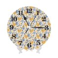 thumbnail image 7 of Kdxio Clock number Print Wall Clock,10 Inch Battery Operated Wall Clocks,Silent Non Ticking Small Analog Clock for Living Room,Office,Home,Bedroom,Kitchen,Bathroom, 7 of 7