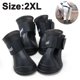 thumbnail image 1 of Cachorro perros dulces colores antideslizante impermeable goma lluvia zapatos botas patas cubierta, 1 of 4