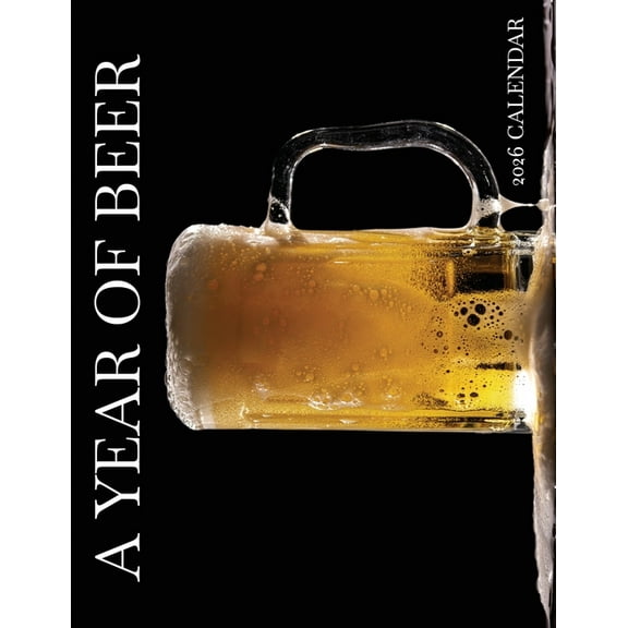 A Year of Beer 2026 Calendar, (Paperback)