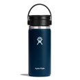 thumbnail image 1 of Hydro Flask - Boca ancha con tapa flexible para sorbos – Botella de agua aislada para viaje, taza de café, vaso de 16 onzas, 1 of 6