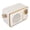 White, variant on BIMZUC Retro Bluetooth 5.0 Speaker Vintage Mini Portable Speaker with TF Card AUX USB MP3 Player for Home Camping Party, Green