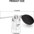 thumbnail image 2 of ACDANC Diatomaceous Earth Powder Duster, Garden Duster Applicator, Puffer Dispenser Spreader with Metal Tube, Spray Bottle for Organic Gardening, 2 of 7