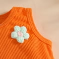 thumbnail image 4 of Kiijoy Infant Girls Summer Flower Tassels Vest and Flared Pants Outfits, Sizes 6M-3T, 4 of 6