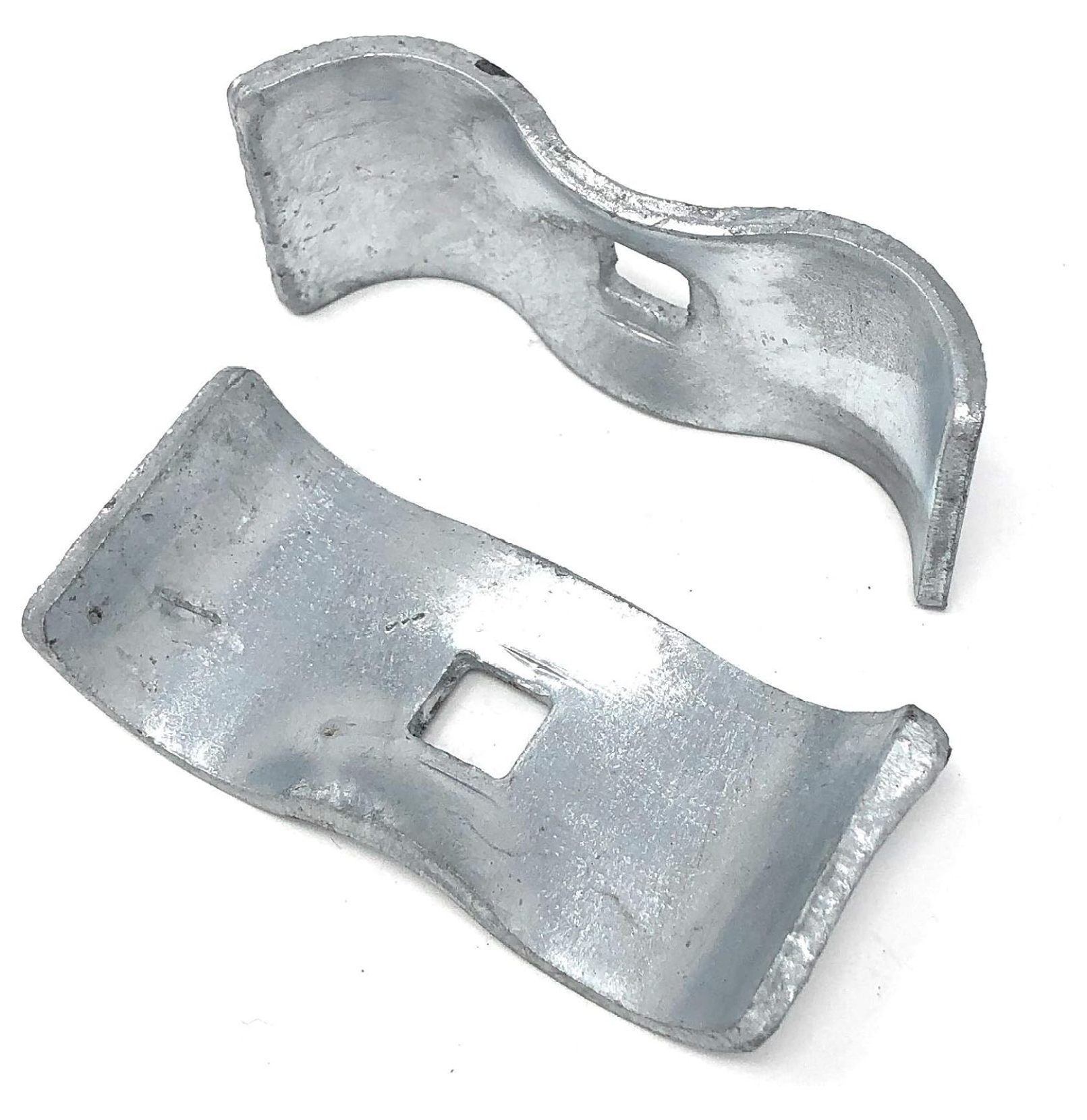 Chain Fence Panel Clamps/Kennel Clamps 1-7/8" x 1-7/8" - (8 Sets Pack)