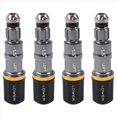 thumbnail image 1 of 4PCS .335 Shaft Adapter Sleeve for Gloire R11 R11S R9 Golf Club Accessories,4x Golf Sleeve Adapter,Black Silver & Gold, 1 of 8