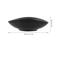 thumbnail image 2 of PTOOTP Parties Snack Plate Black 1Pack, 2 of 8